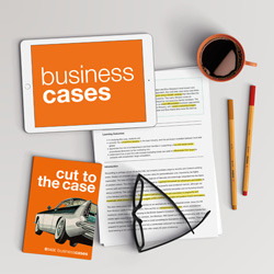 SAGE Business Cases desk scene