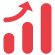 red graph icon