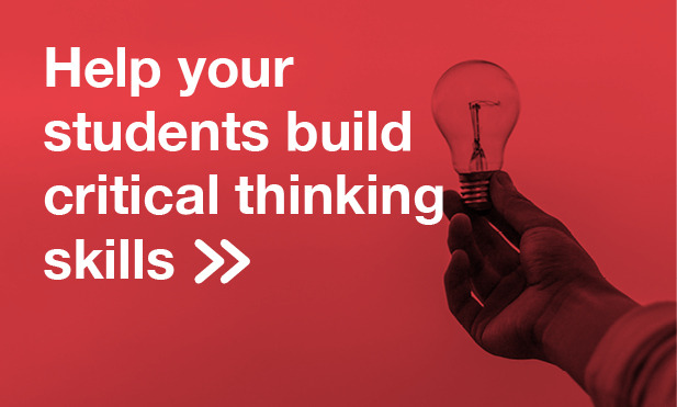 Help your students build critical thinking skills
