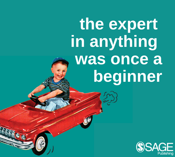 The expert in anything was once a beginner image