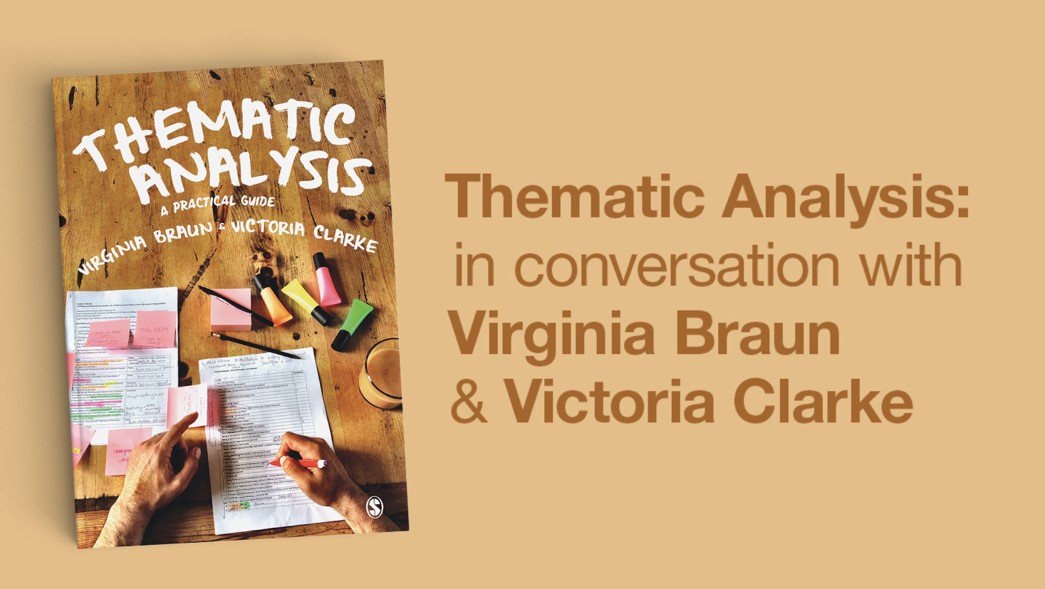 Thematic Analysis: in conversation with Virginia Braun and Victoria Clarke