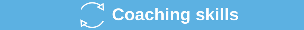 Coaching skills banner Coaching skills banner